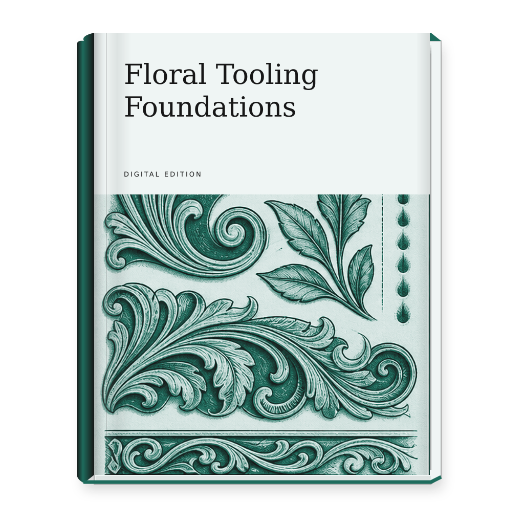 Floral Tooling Foundations ebook cover